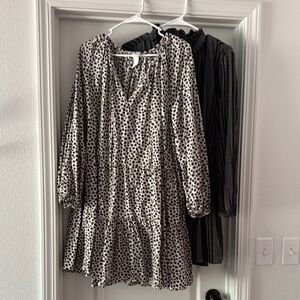 Black and White Polka Dot Dress